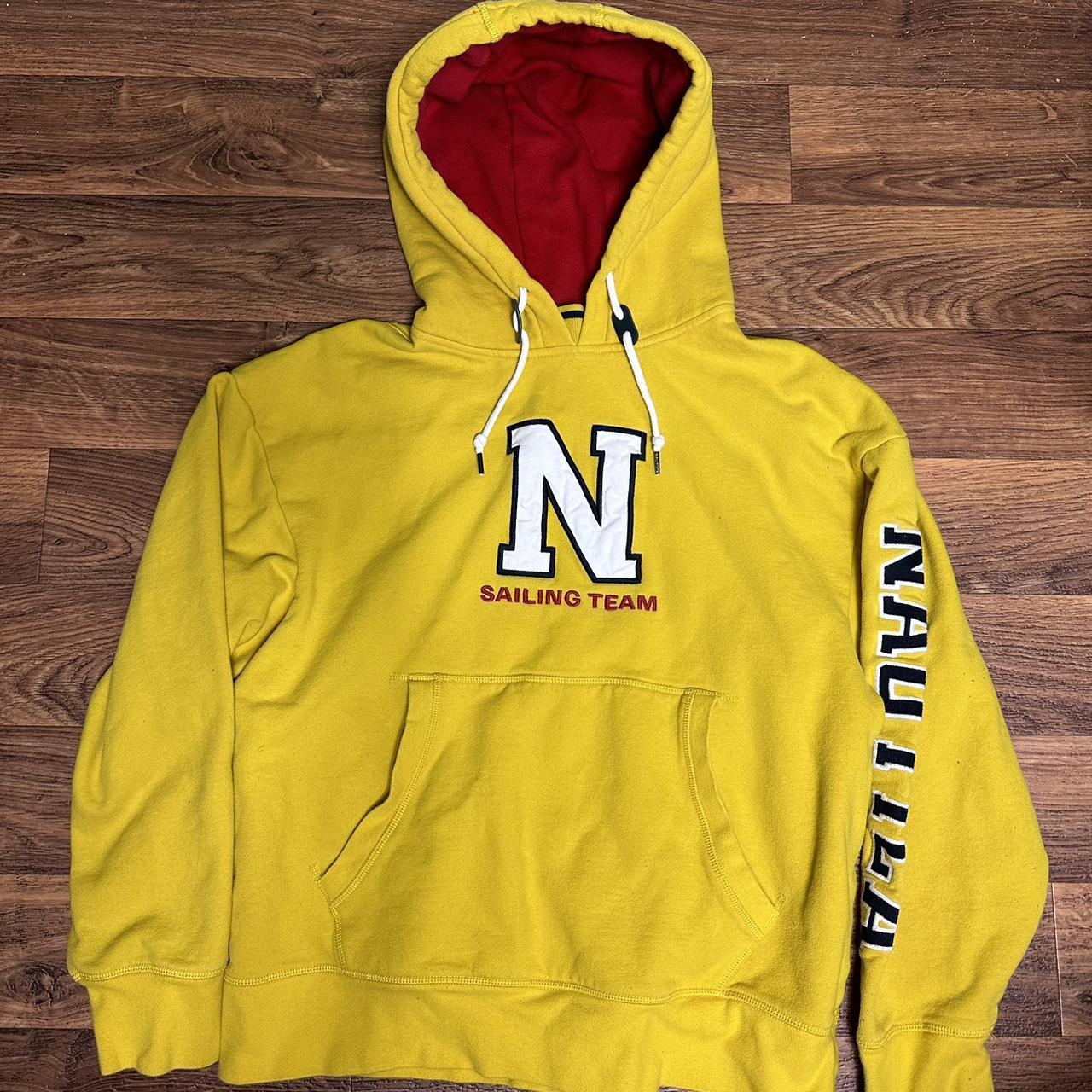 Yellow cheap nautica hoodie