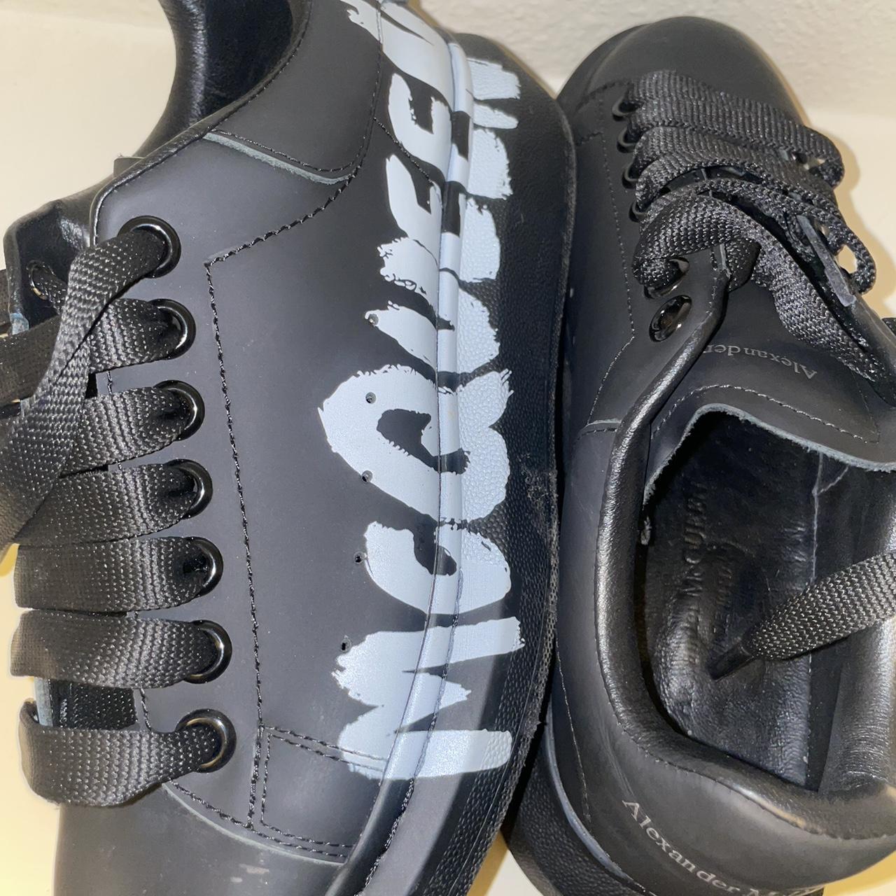 Black Alexander McQueen worn 1x - Depop