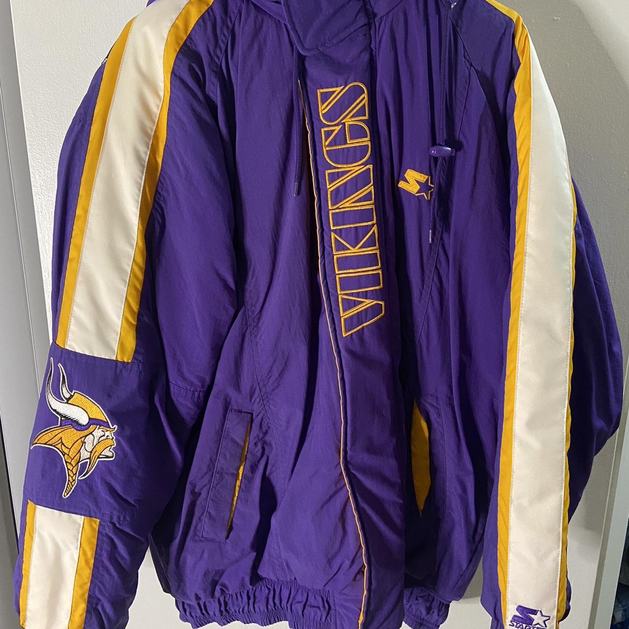 Minnesota Vikings jacket 1961 vintage Large, fits - Depop