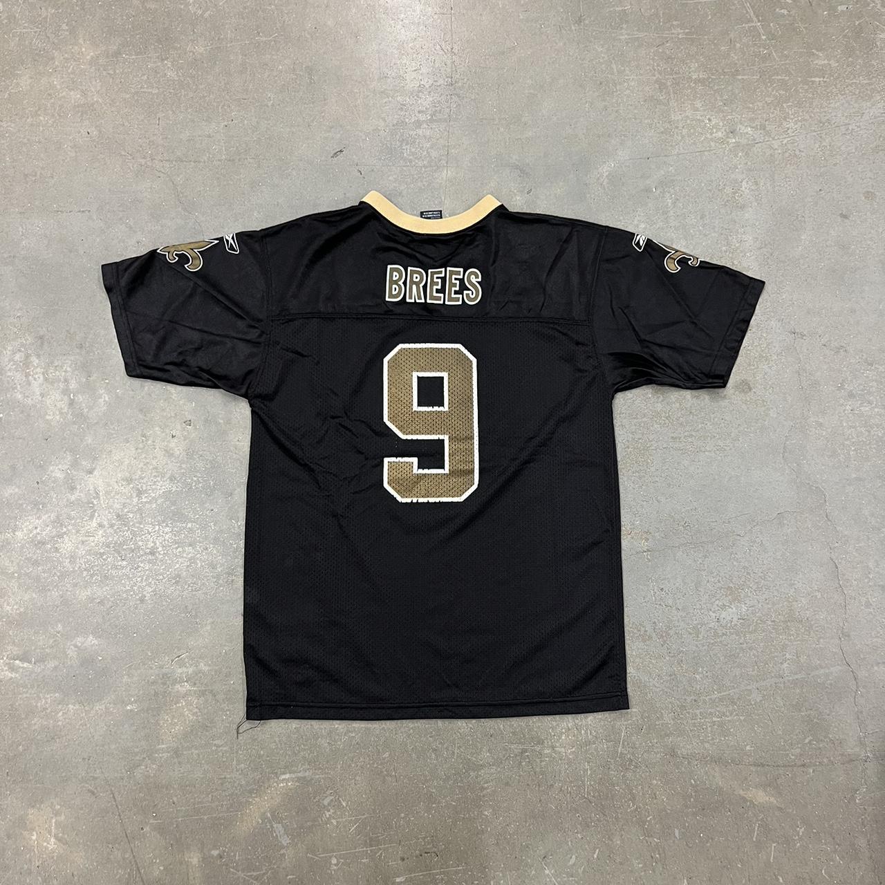 Reebok Drew Brees Jersey Boys XL Mens M New Orleans - Depop