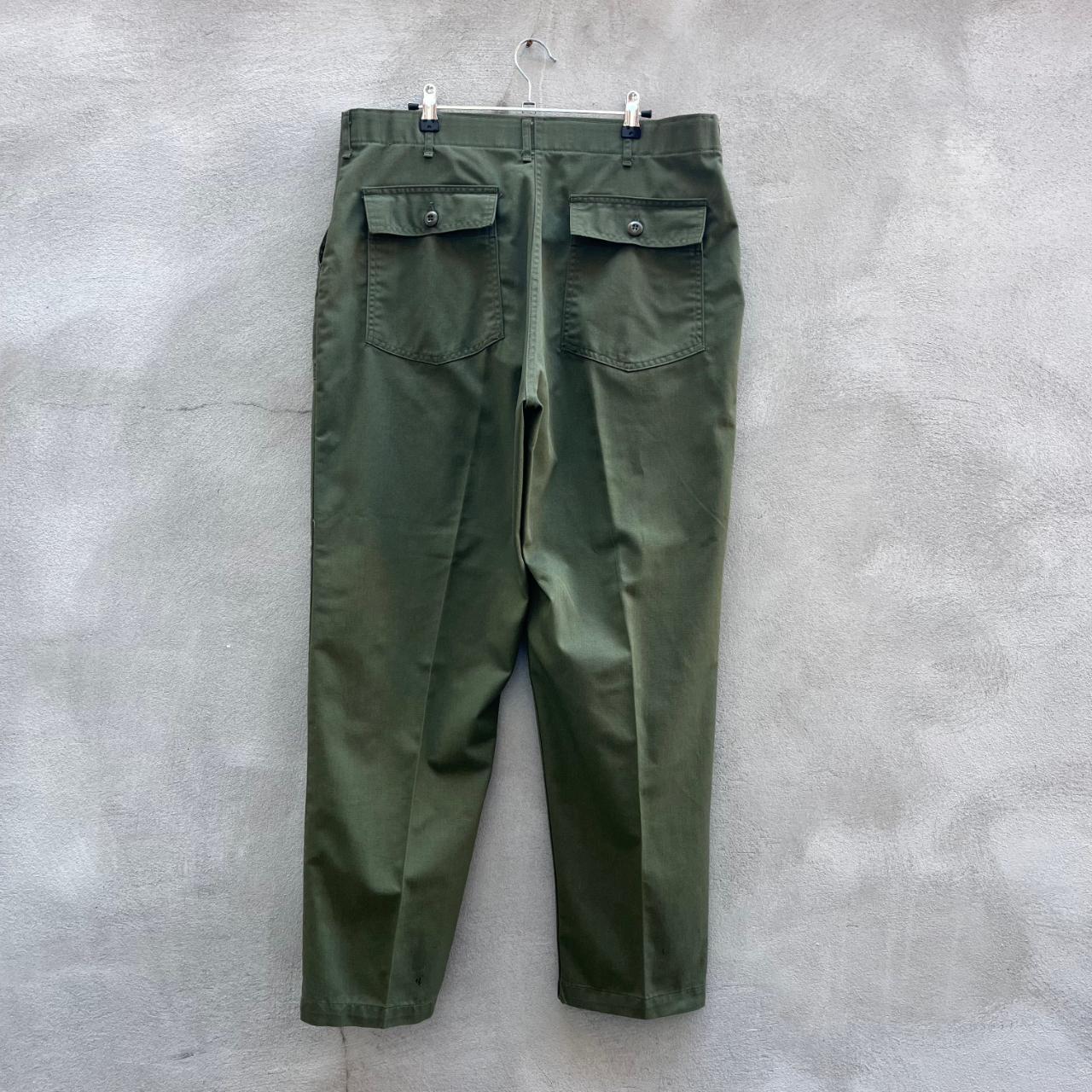 American Vintage Men's Green Trousers | Depop