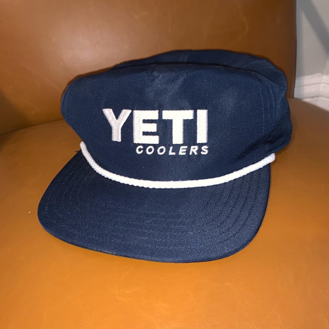 Yeti Men's Navy Hat Depop
