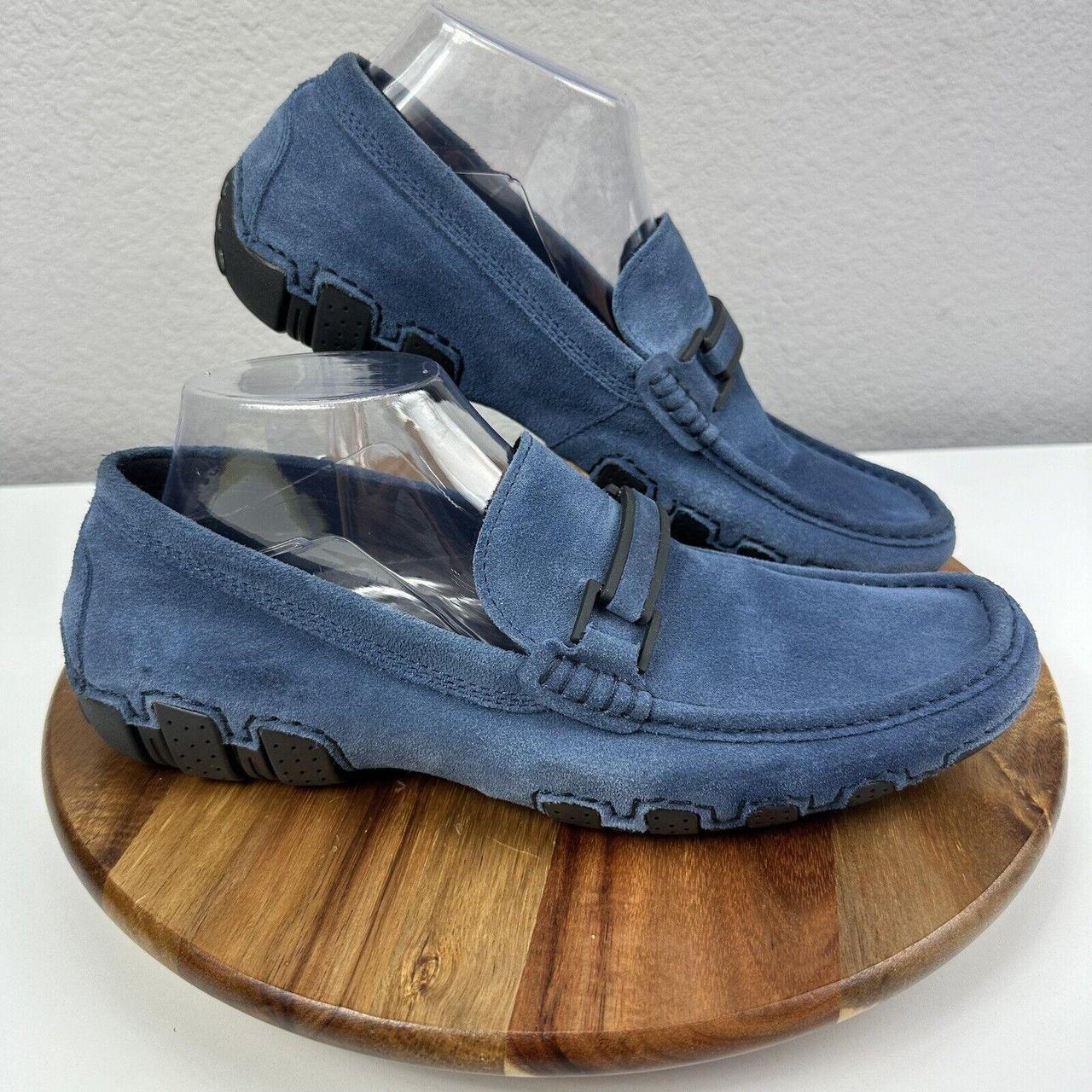 Kenneth cole blue suede shoes on sale