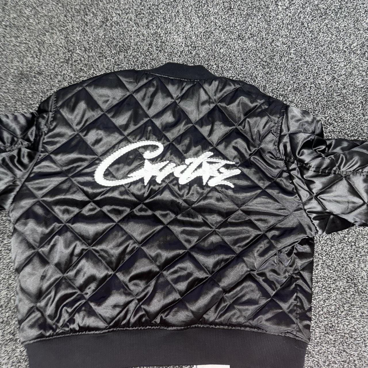 reversible corteiz bomber | Depop