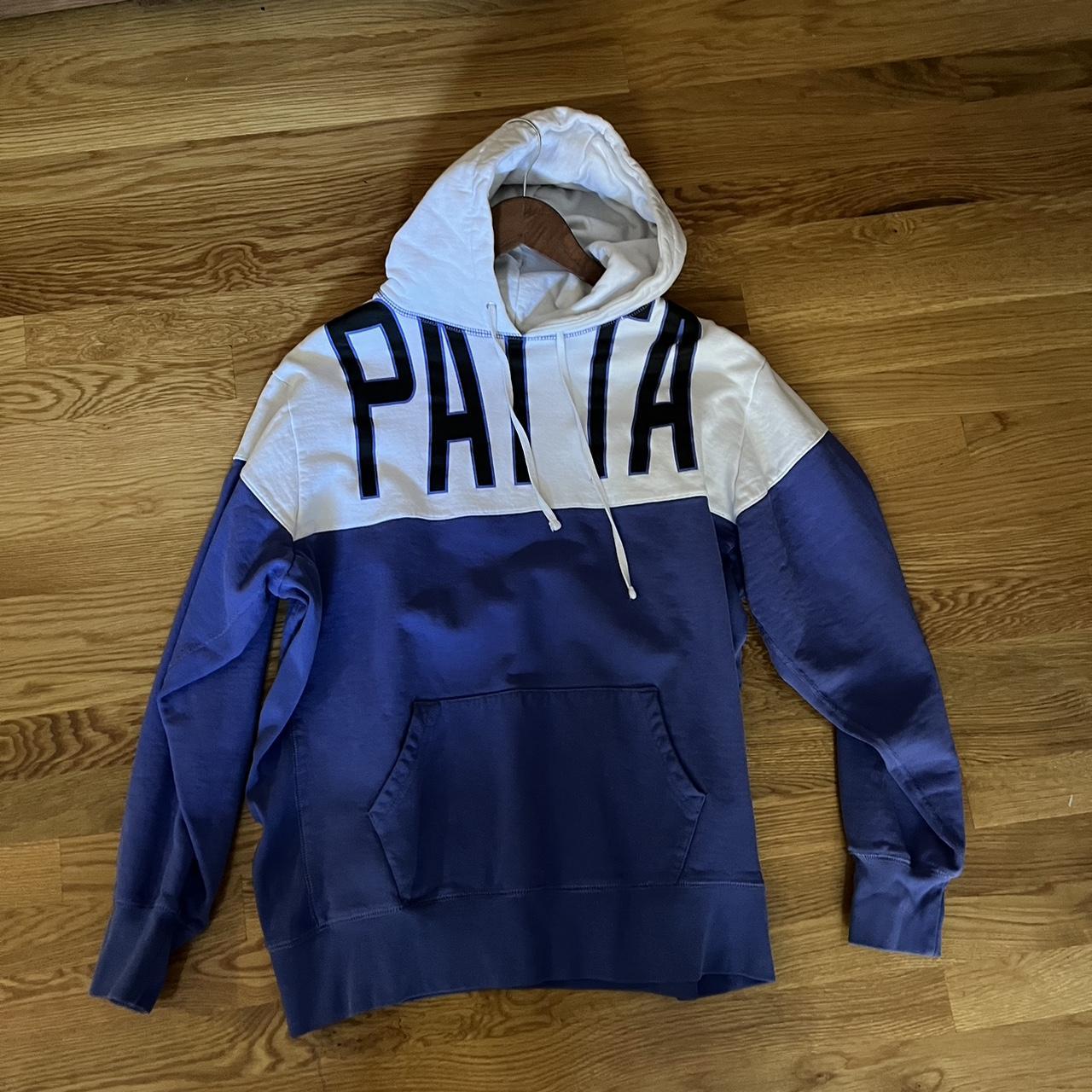 Patta Men's Blue and White Hoodie (2)
