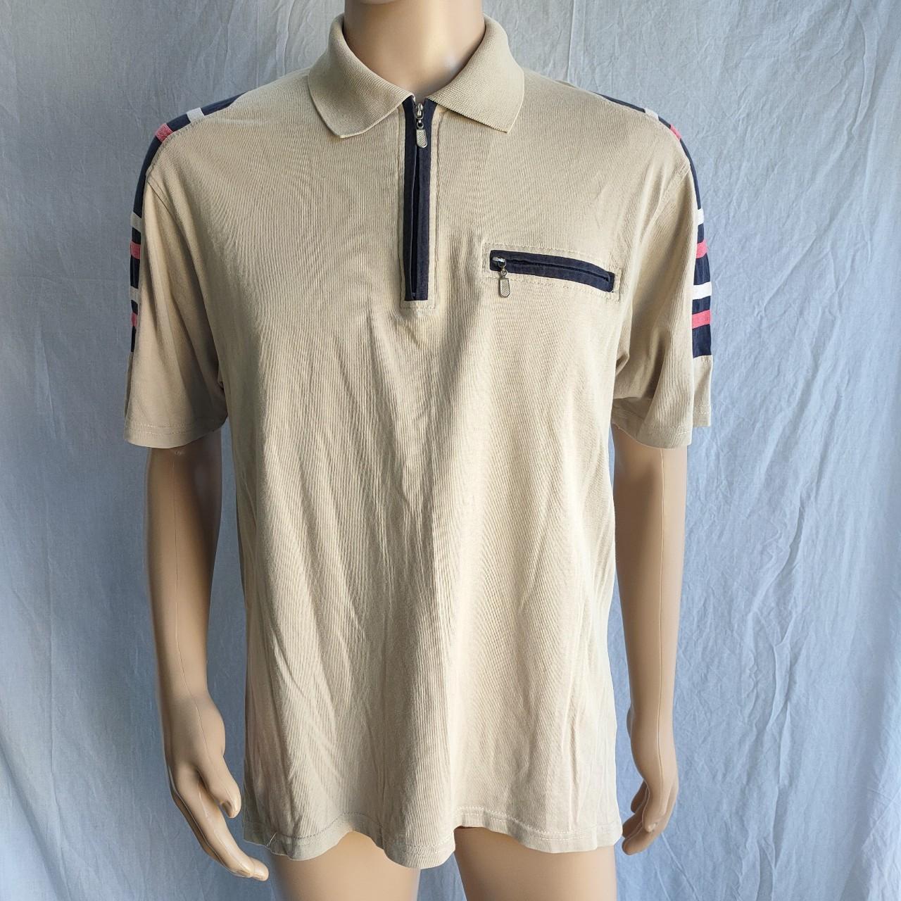 Men's Cream Poloshirts Depop
