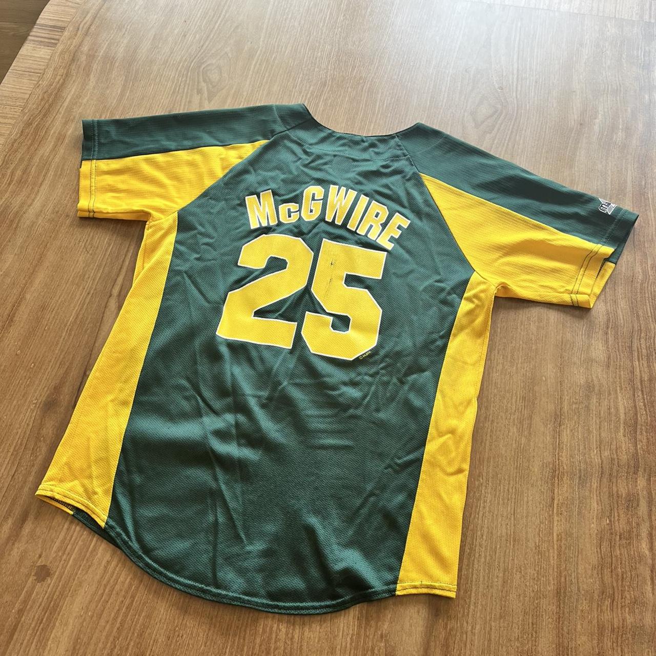 Vintage A's Jersey Mark McGwire Womens Small/ Youth - Depop
