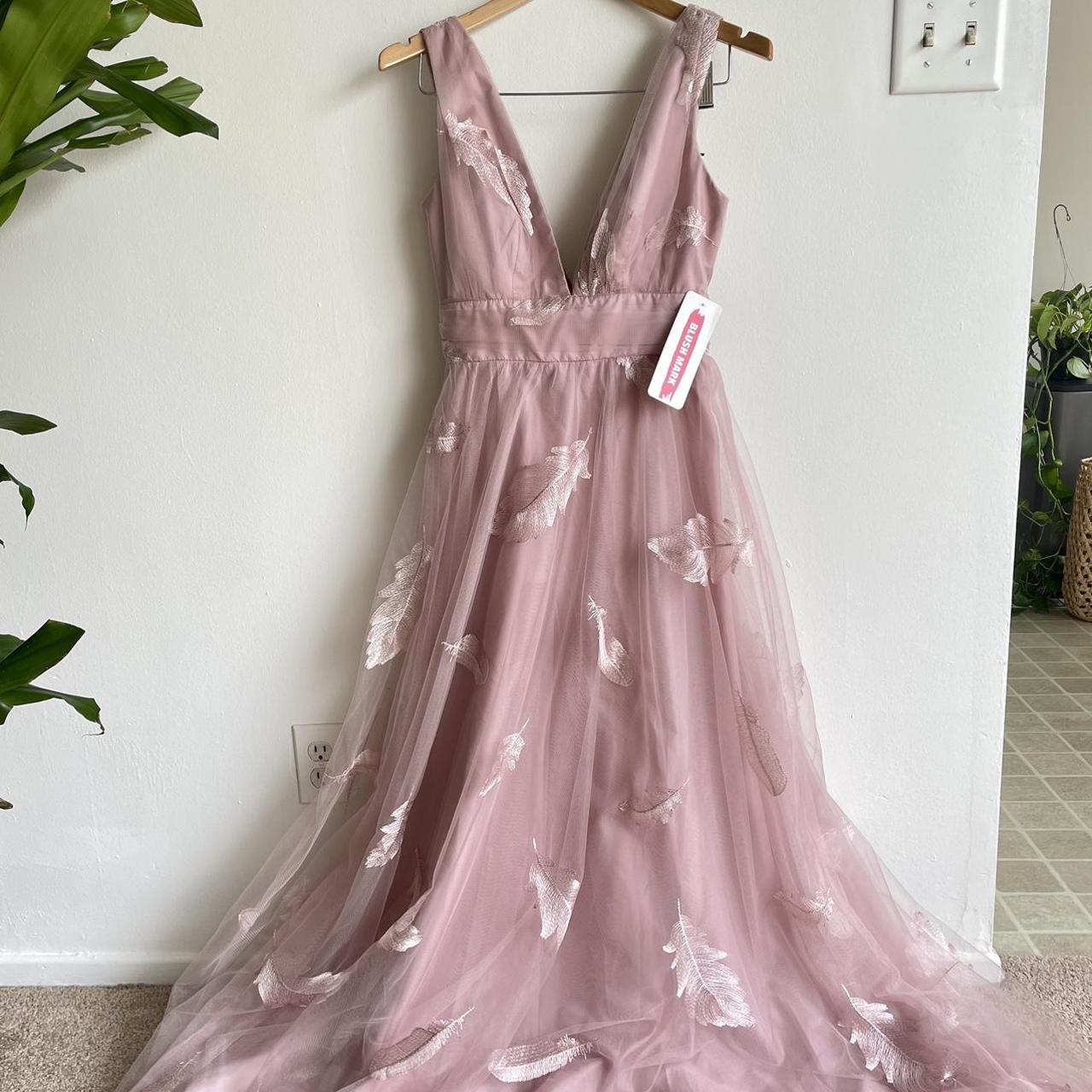 Blush Mark Women's Pink Dress Depop