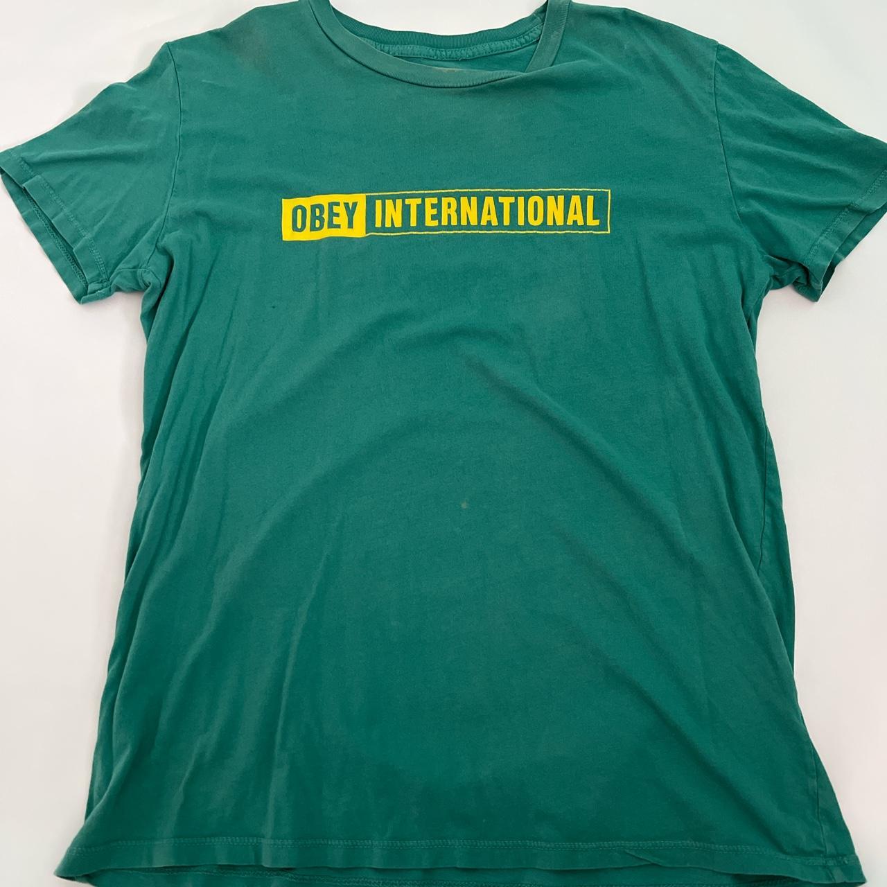 obey international t shirt