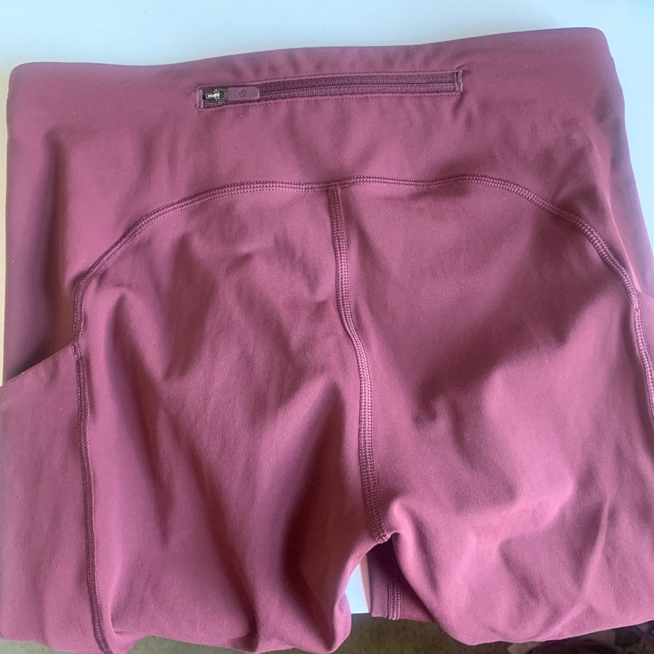 Lulu lemon Speed Up Tight burgundy leggings… these - Depop