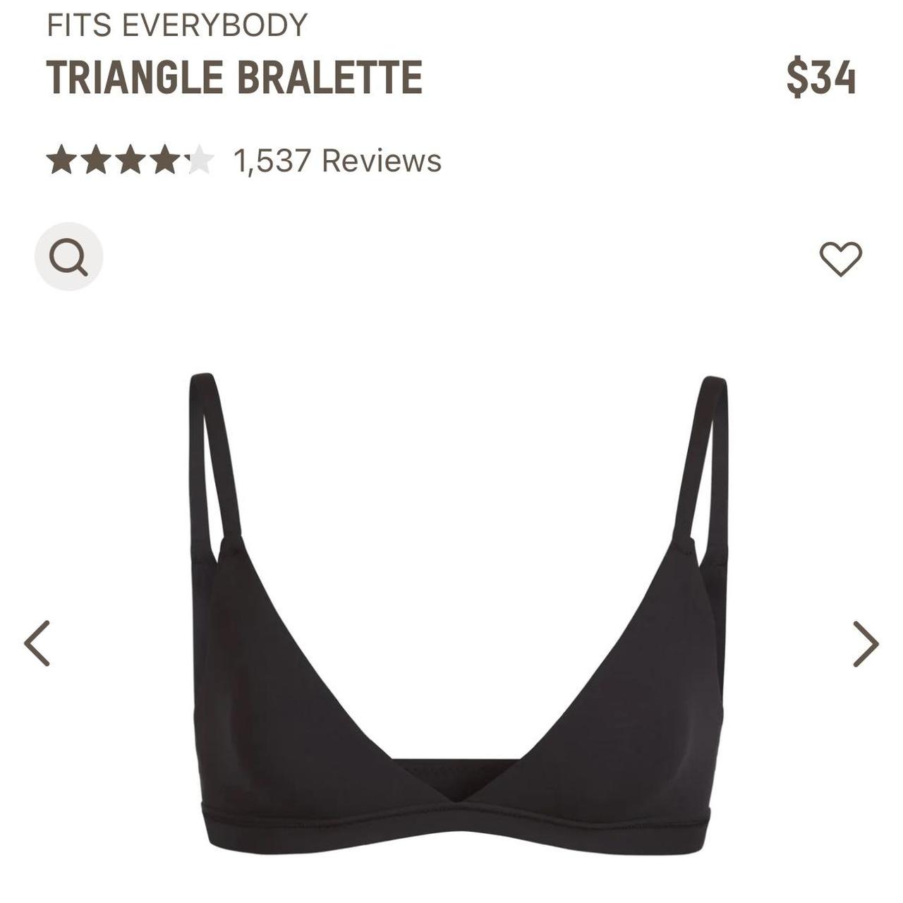 Skins fits everybody triangle bralette in size S. I - Depop