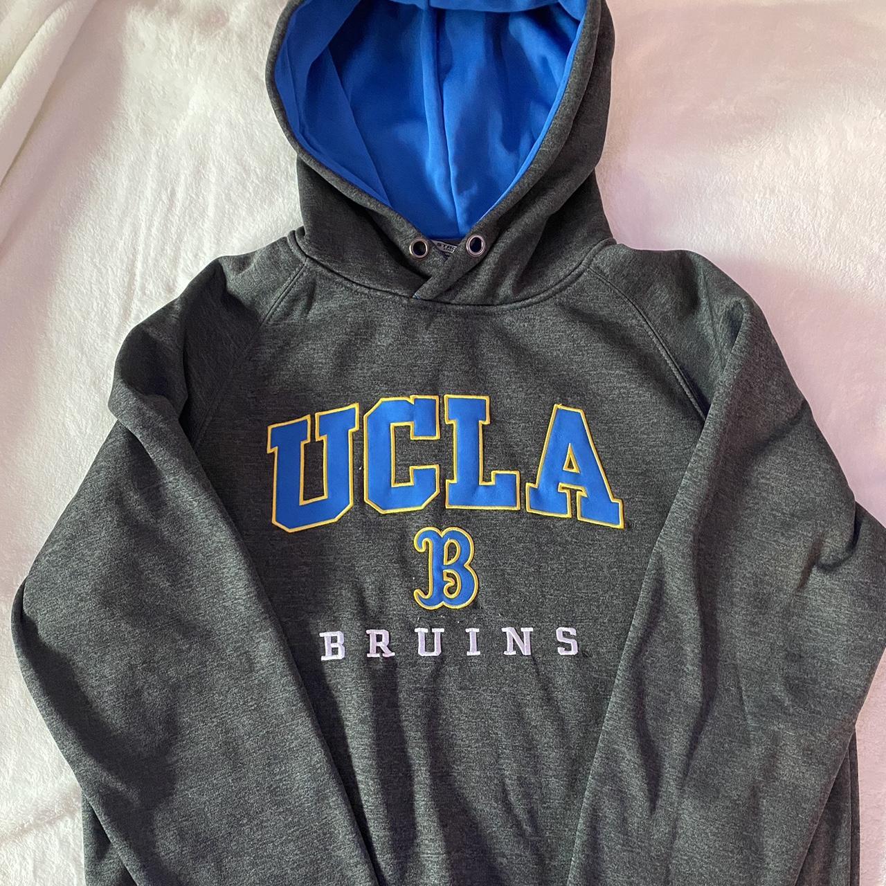 ucla sports hoodie - size large (fits up to XL) - - Depop