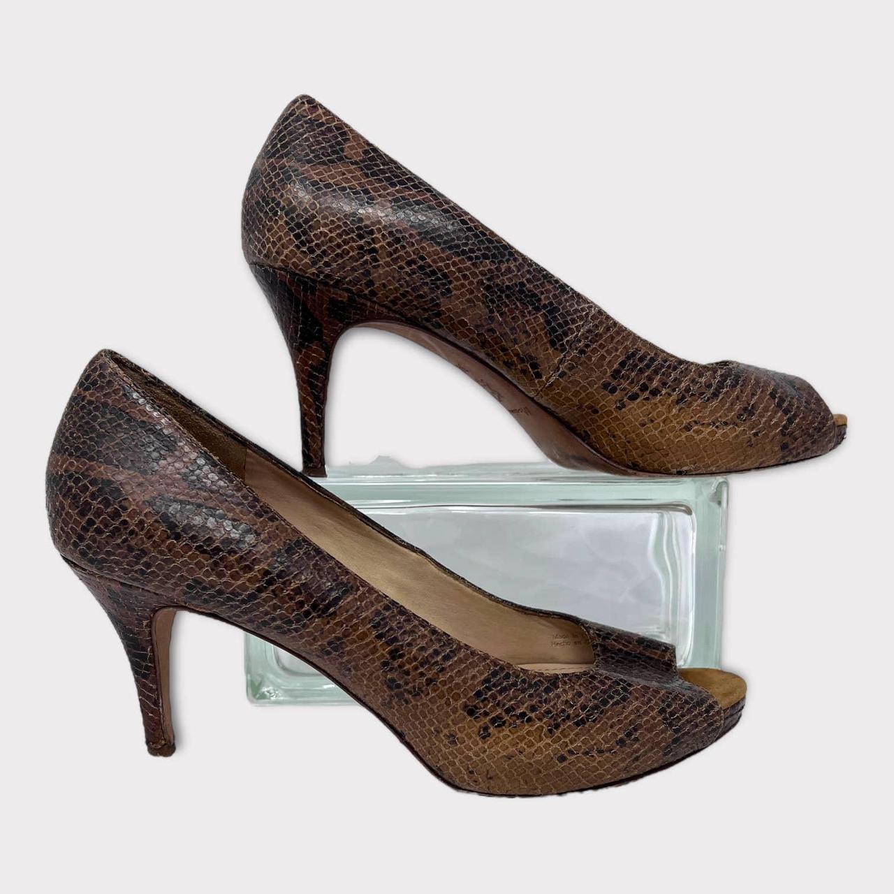 Massimo dutti snakeskin store shoes