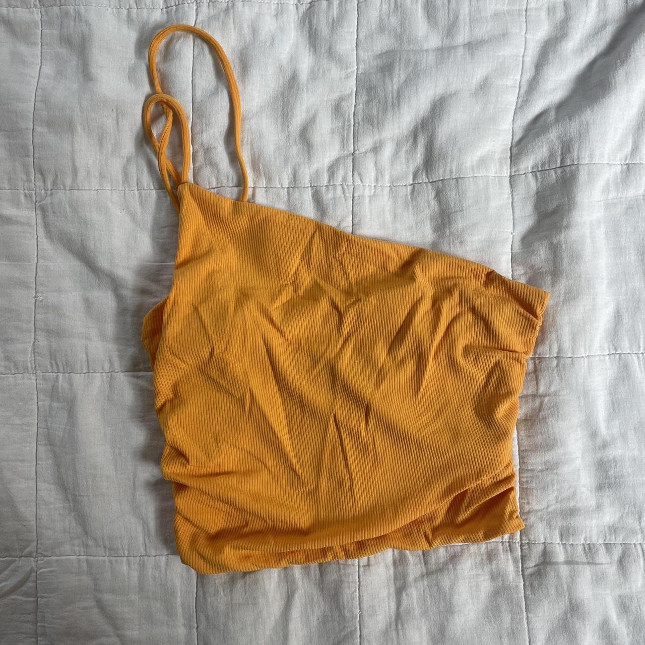 Princess Polly Womens Orange Vest Depop