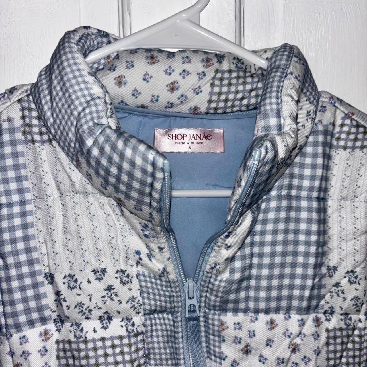 Women's Jacket - Multi/Blue - S – Patchwork Quilt… - image 2