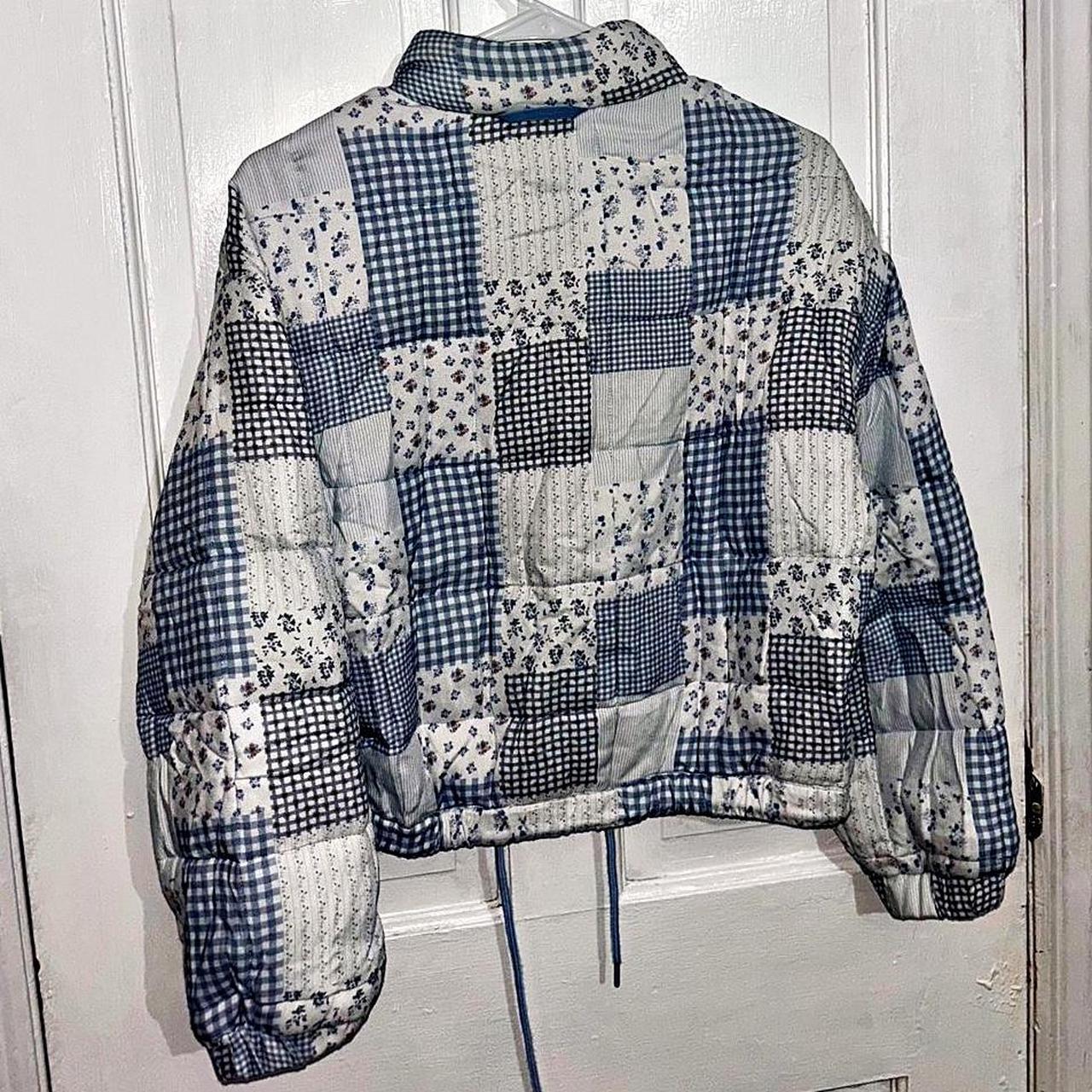 Women's Jacket - Multi/Blue - S – Patchwork Quilt… - image 4