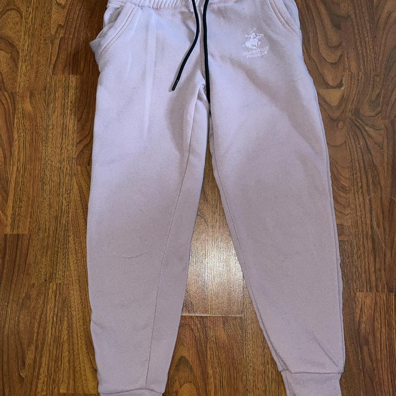 light purple beverly hills polo club sweatpants Depop