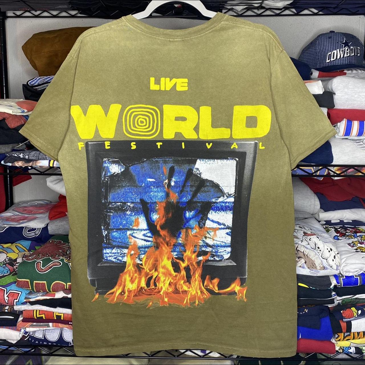 Travis Scott Astro World Houston Live World Festival... - Depop