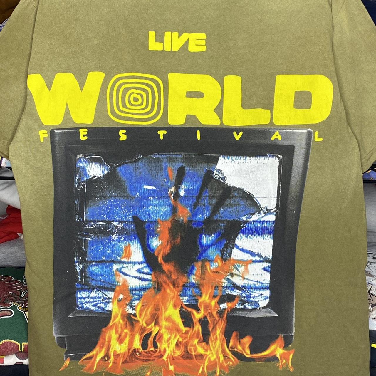 Travis Scott Astro World Houston Live World Festival... - Depop