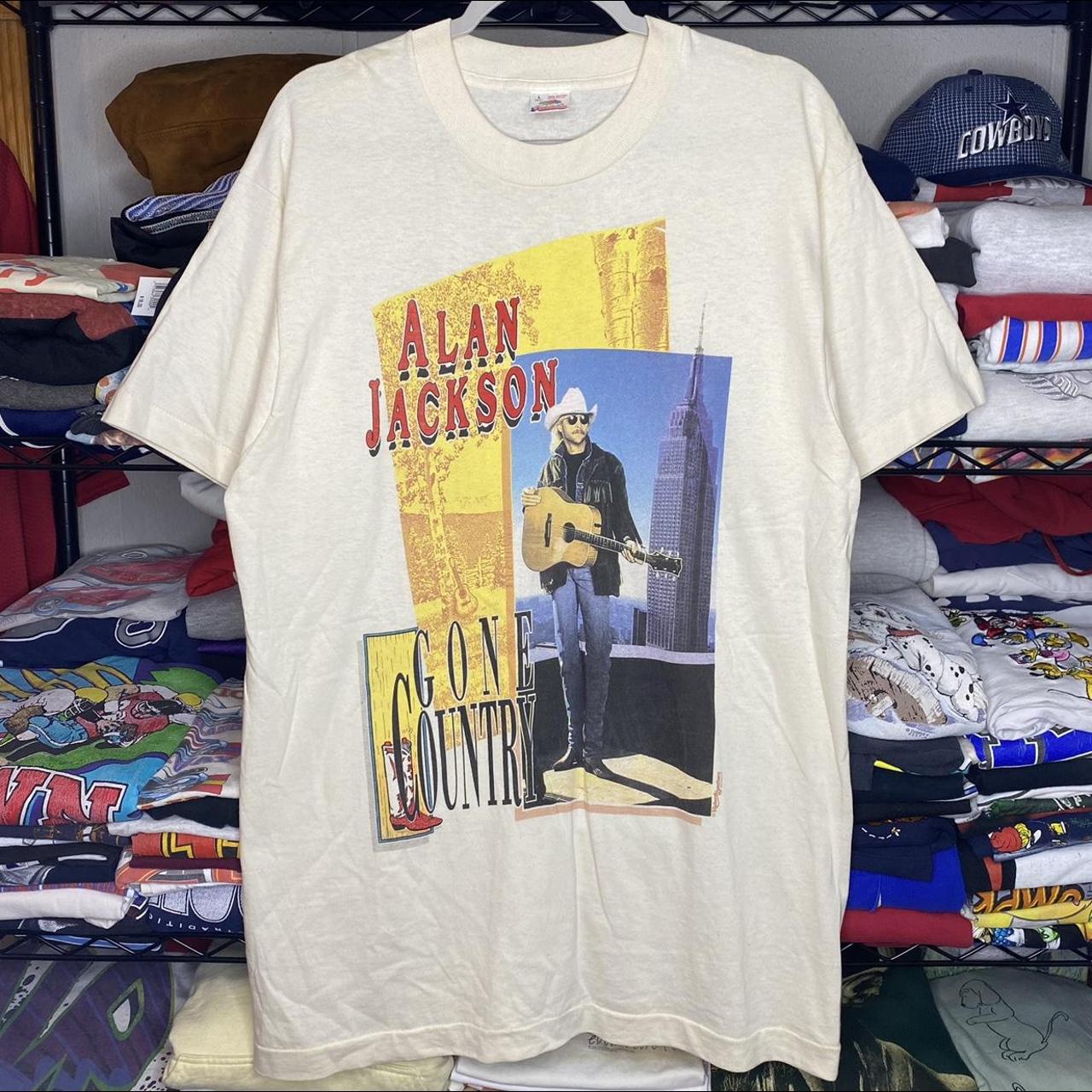 vintage alan jackson t shirt