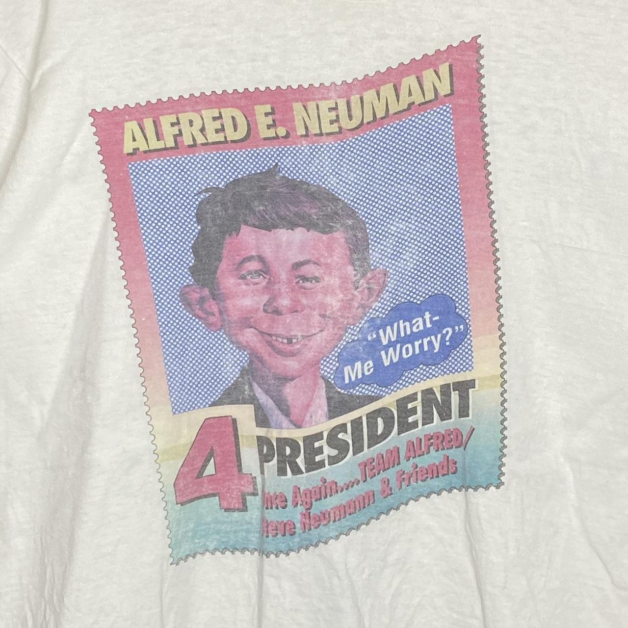 Vintage 90s MAD Magazine Alfred E. Neuman “4... - Depop