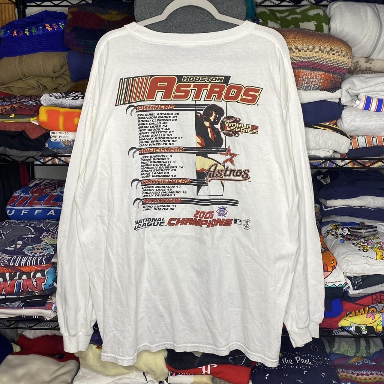 Y2K Houston Astros 2005 World Series Champions - Depop