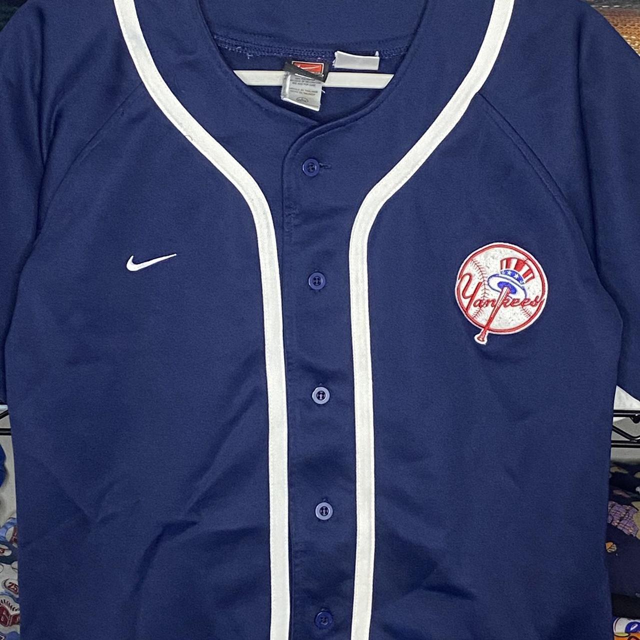 Vintage 1990s Nike Baseball Jersey Mens Size - Depop