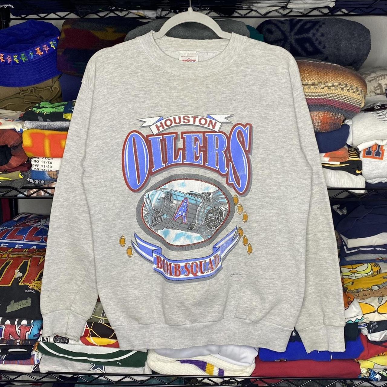 Logo 7 Houston Oilers T shirt Size XL 1992 90s. - Depop