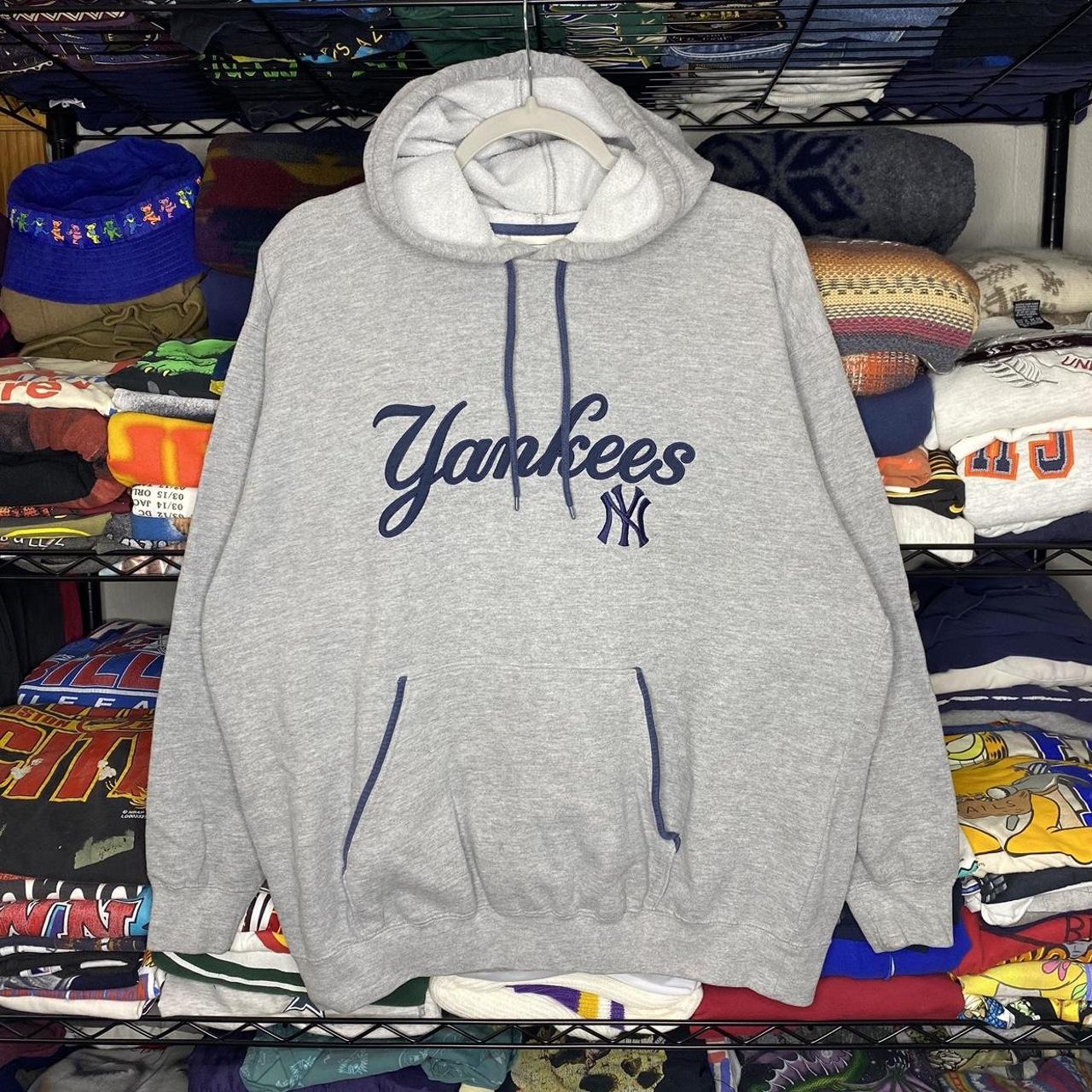 Vintage MLB New York Yankees Pullover Embroidered - Depop