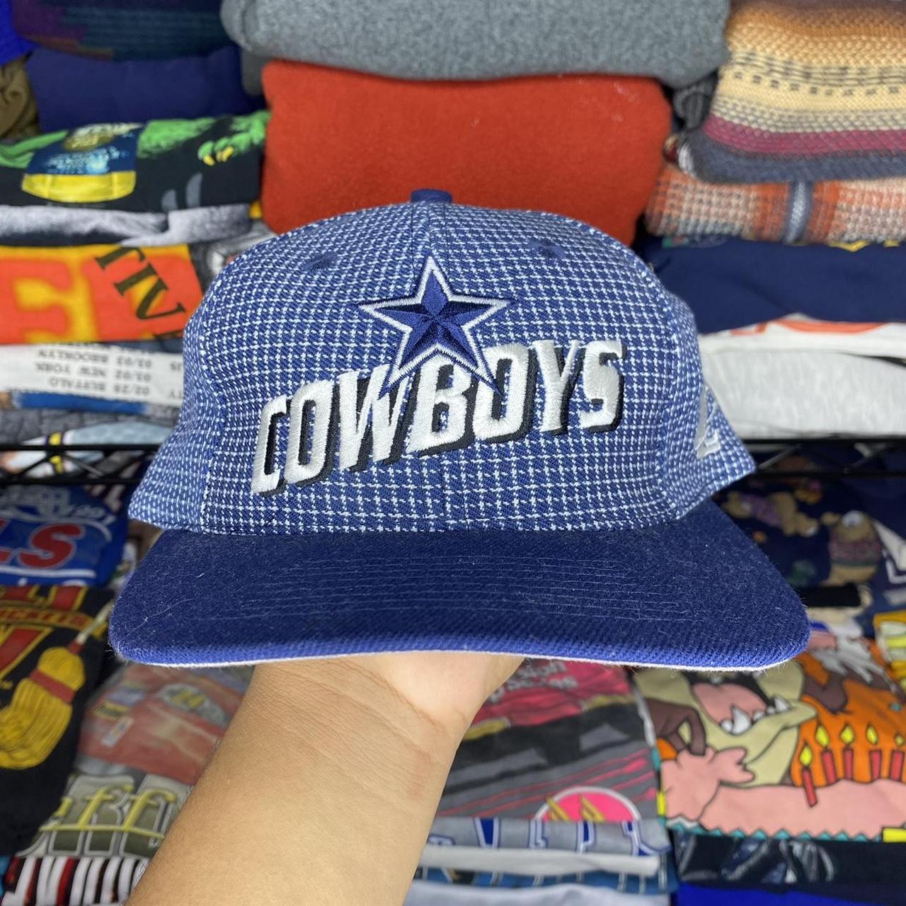 Dallas Cowboys NFL FOOTBALL LOGO ATHLETIC GRID VINTAGE 1990s