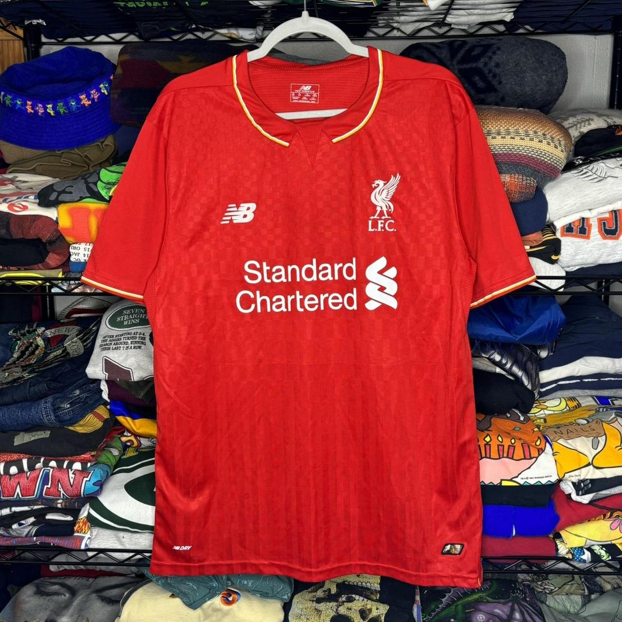 Liverpool jersey clearance new balance 2016