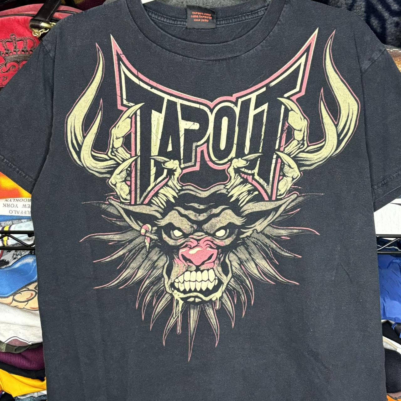 Tapout Y K Angry Bull Grunge Emo Mallgoth Affliction Depop