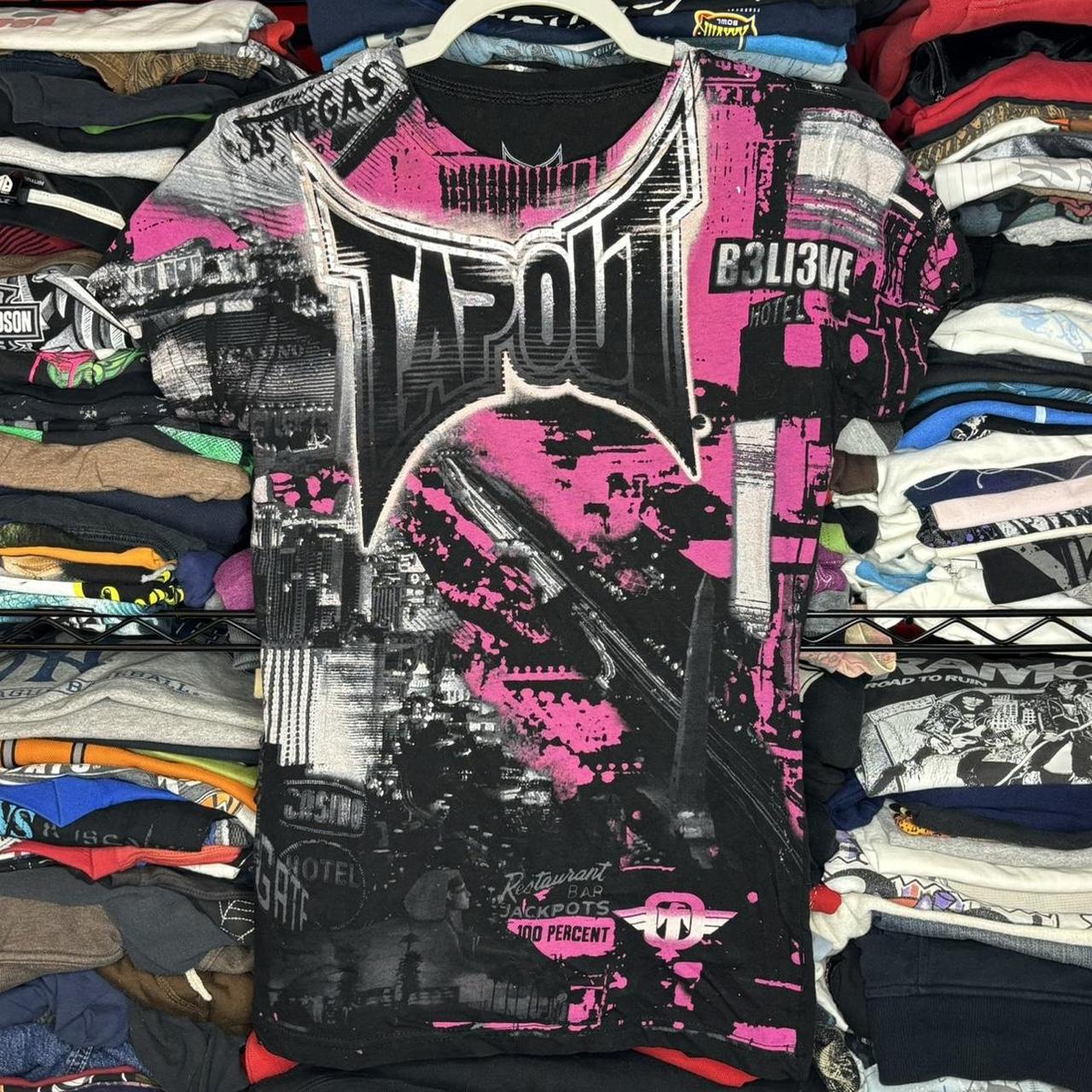 Tapout Y2K Las Vegas City Streets Grunge Emo Mall... - Depop