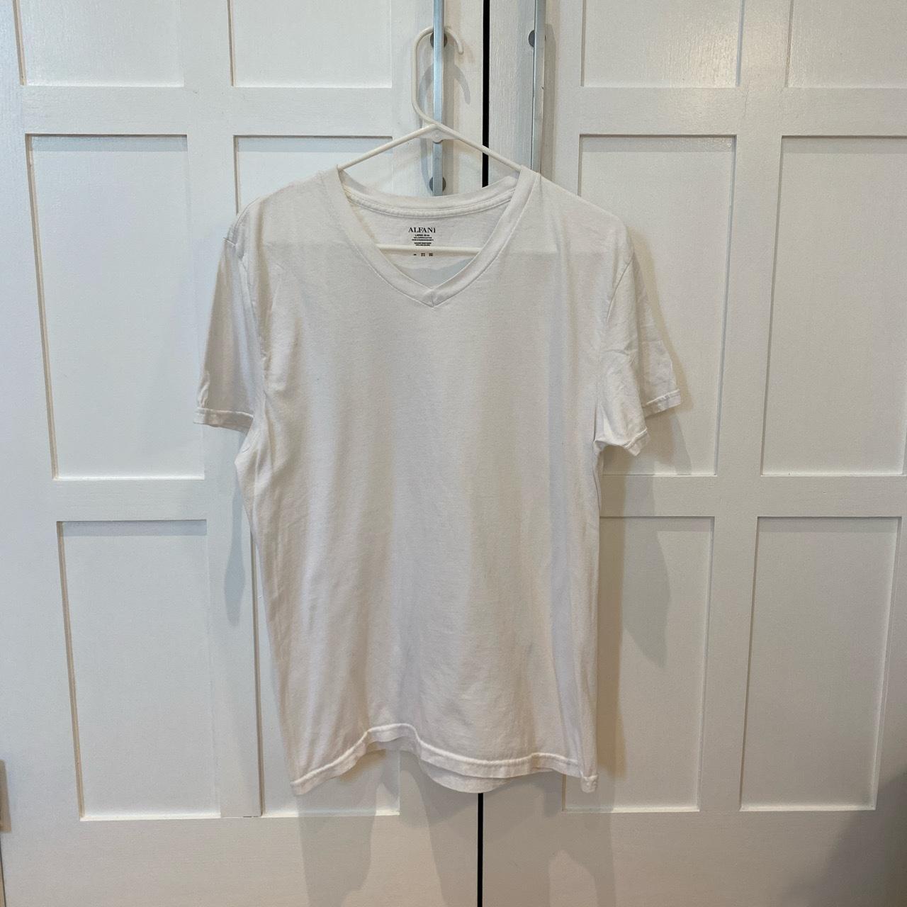 Alfani white t store shirts