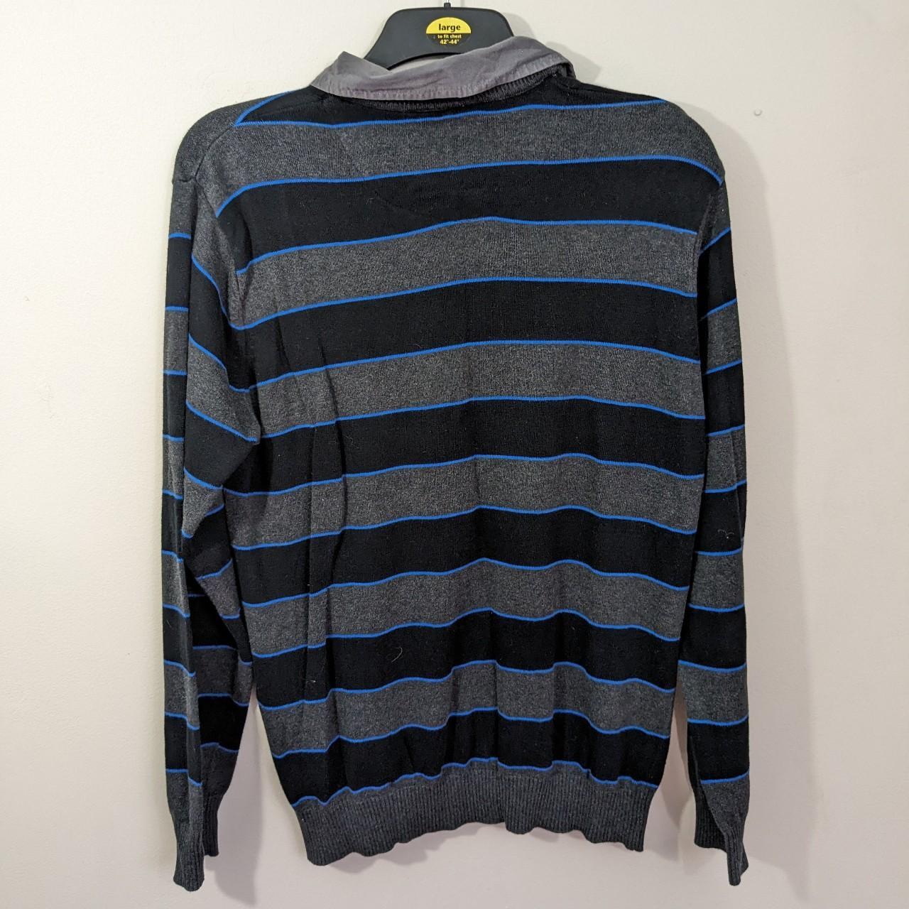 Retro Feel Lee Cooper Size Large - Striped Jumper... - Depop