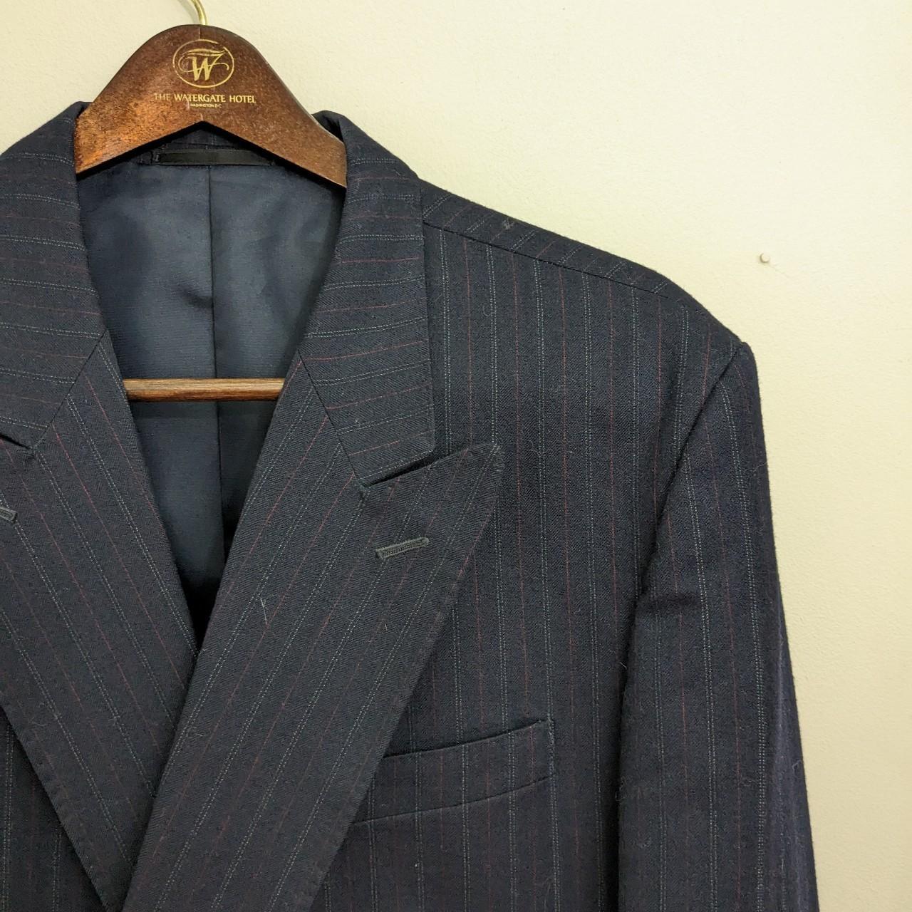 Vintage 2 Piece Woollen Suit - Alfred Polikoff... - Depop