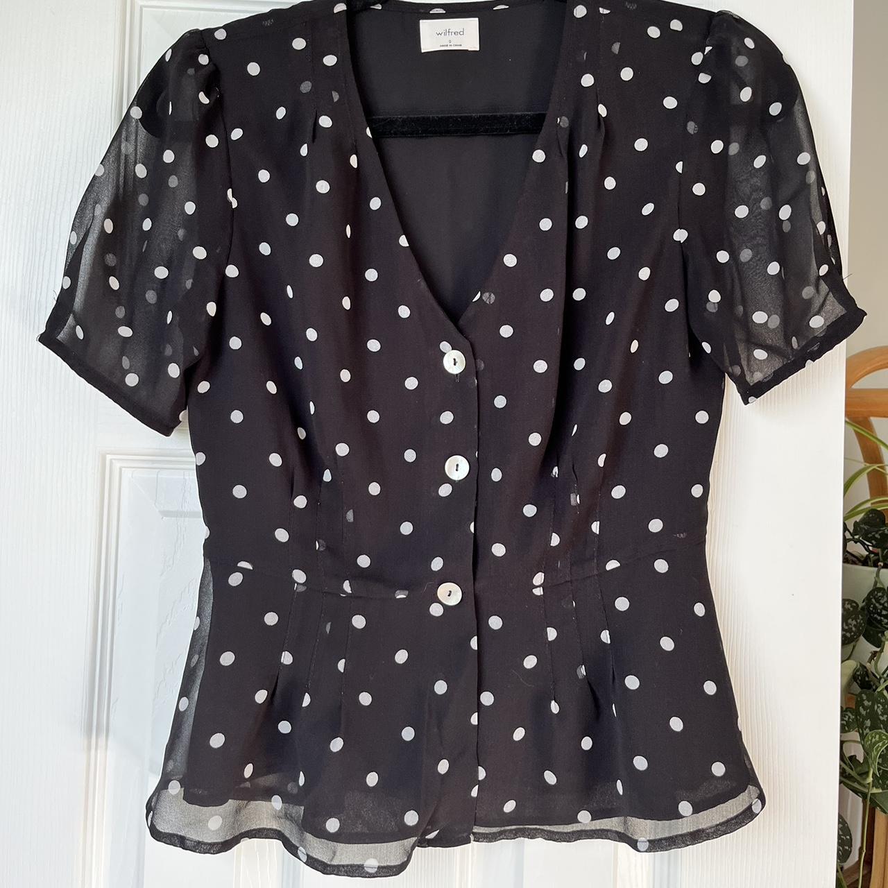 Wilfred BUTTON-FRONT BLOUSE