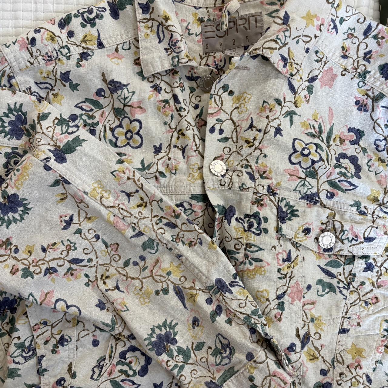 Espirit Women's Lightweight Jacket - Multi/White … - image 6