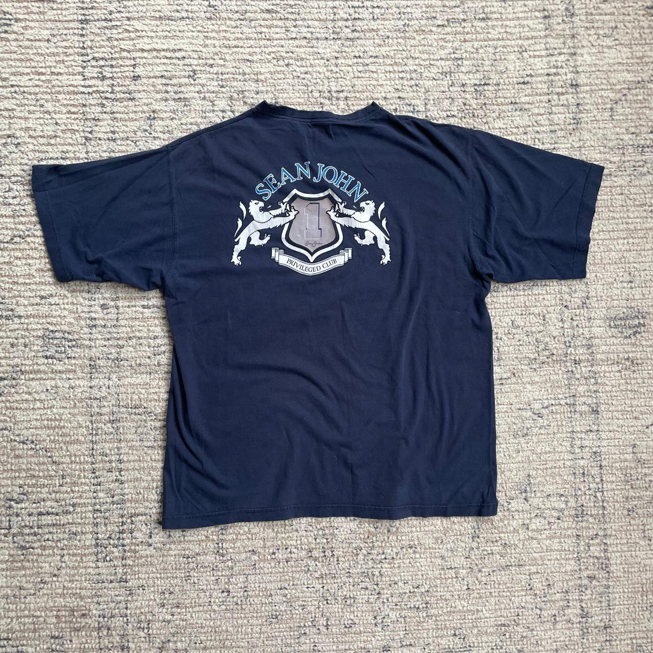 Sean John Men's Navy T-shirt (3)