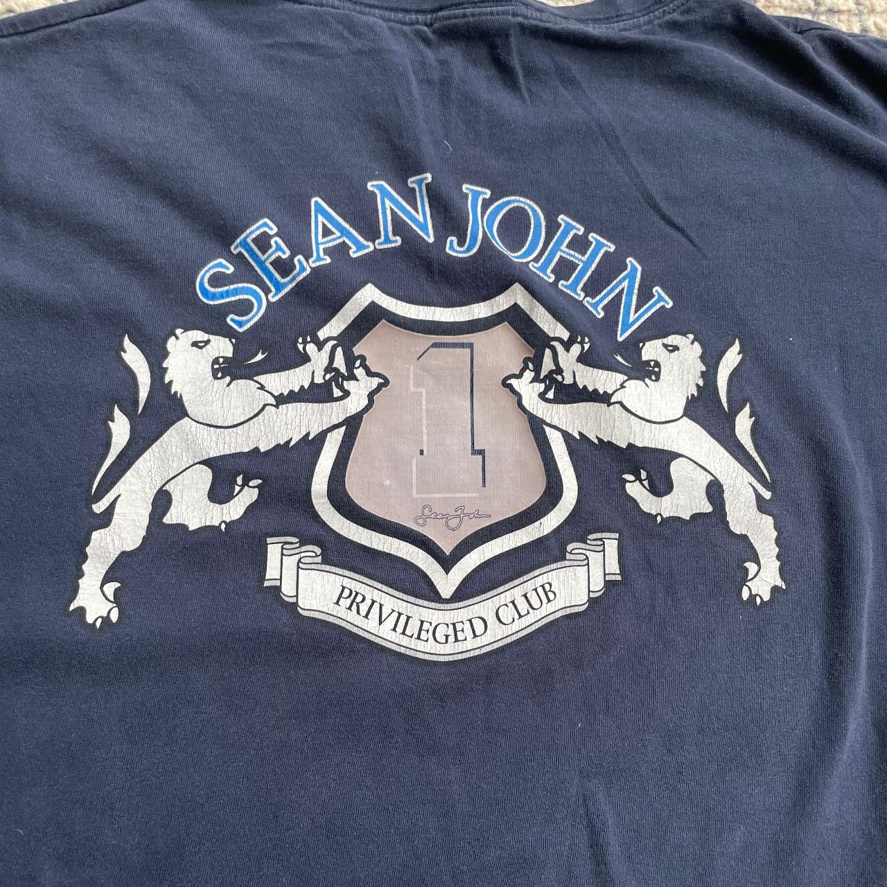 Sean John Men's Navy T-shirt (4)