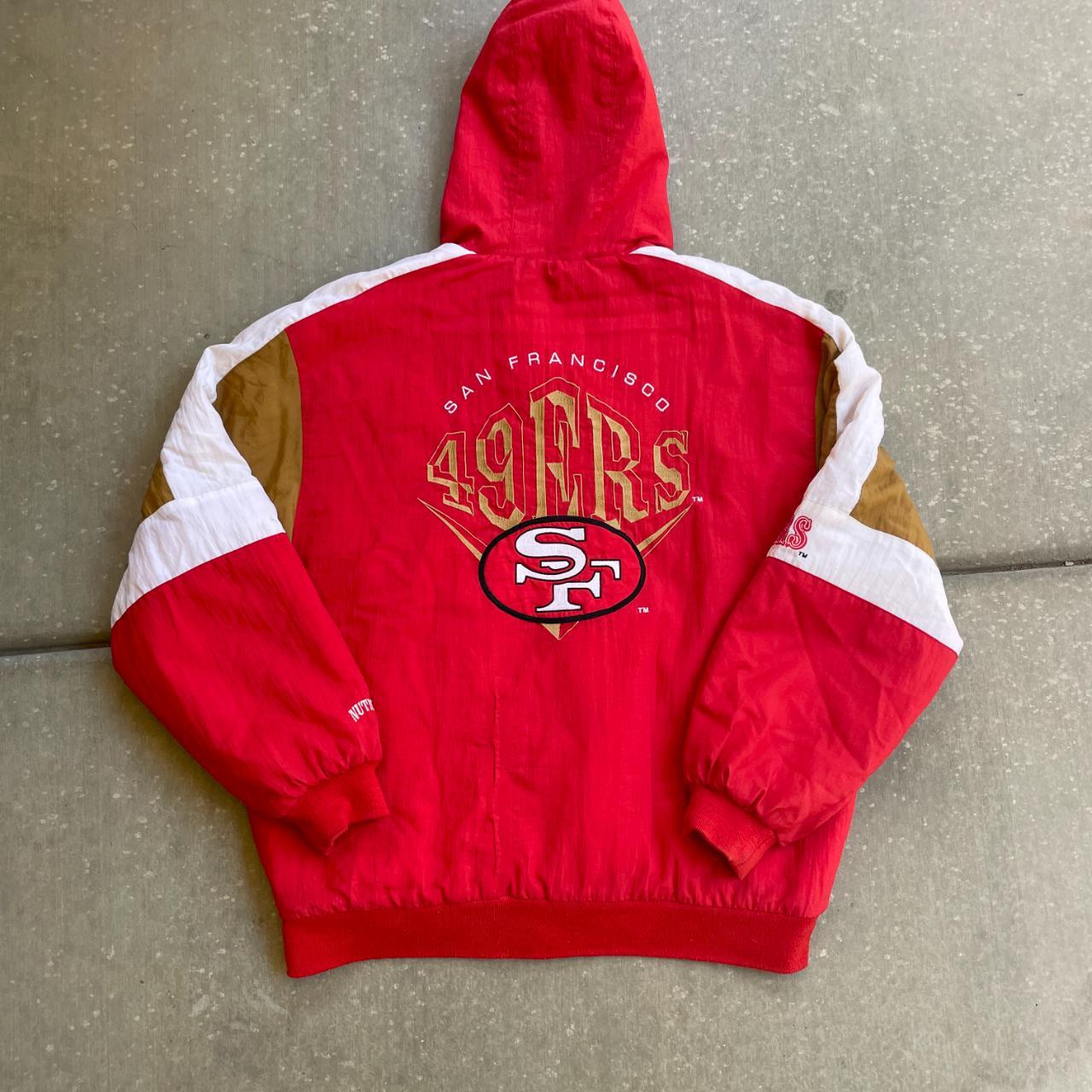 Vintage Starter Pro Line SF 49ers Sweatshirt Size - Depop