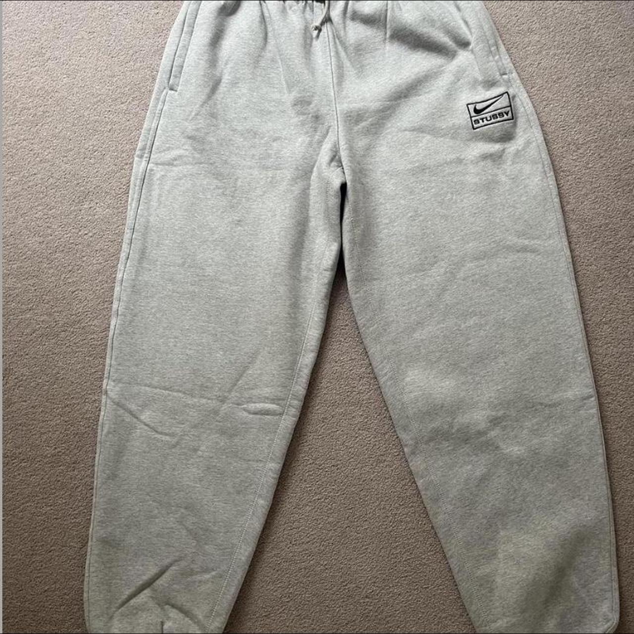 Stussy x Nike grey joggers Brand new with... - Depop