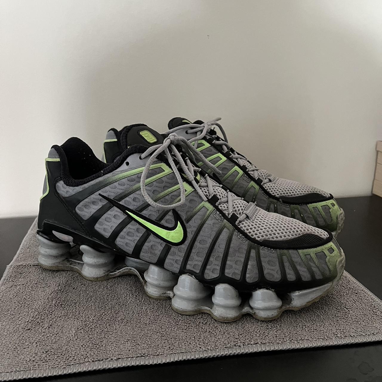 Nike shox tl lime store blast