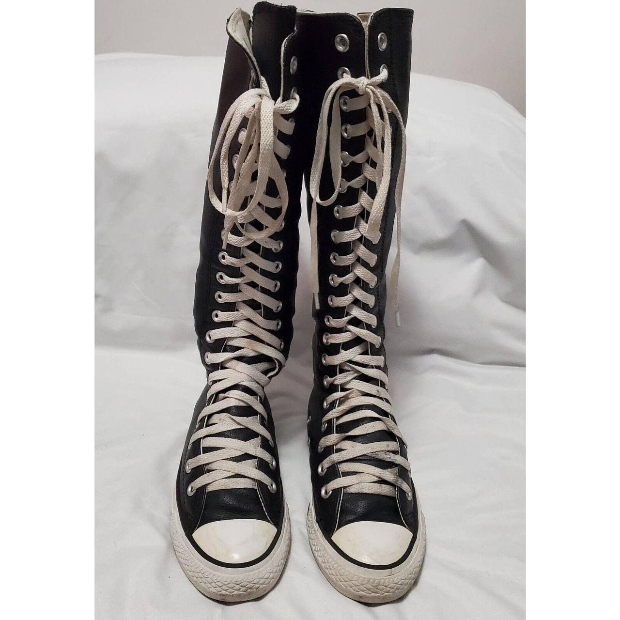 Converse CT XXHI Leather All Star Chuck Taylor Knee... - Depop