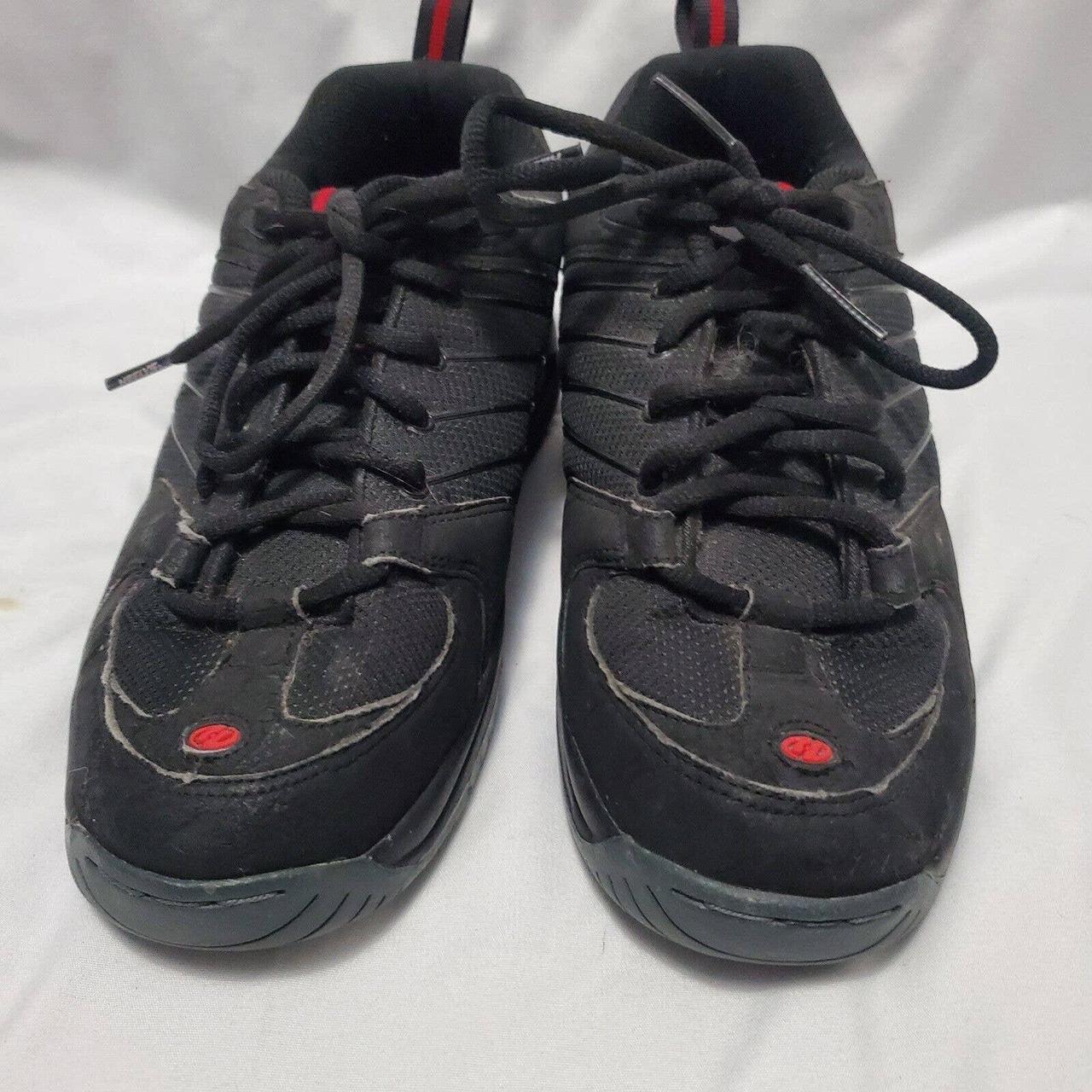 Heelys Mens Size 9 Black Red Skate Rolling Shoes... - Depop