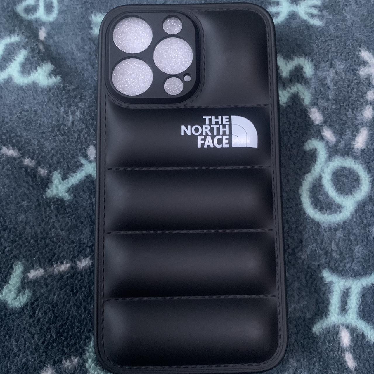 Brand New Black The North Face Puffer Phone Case for... - Depop