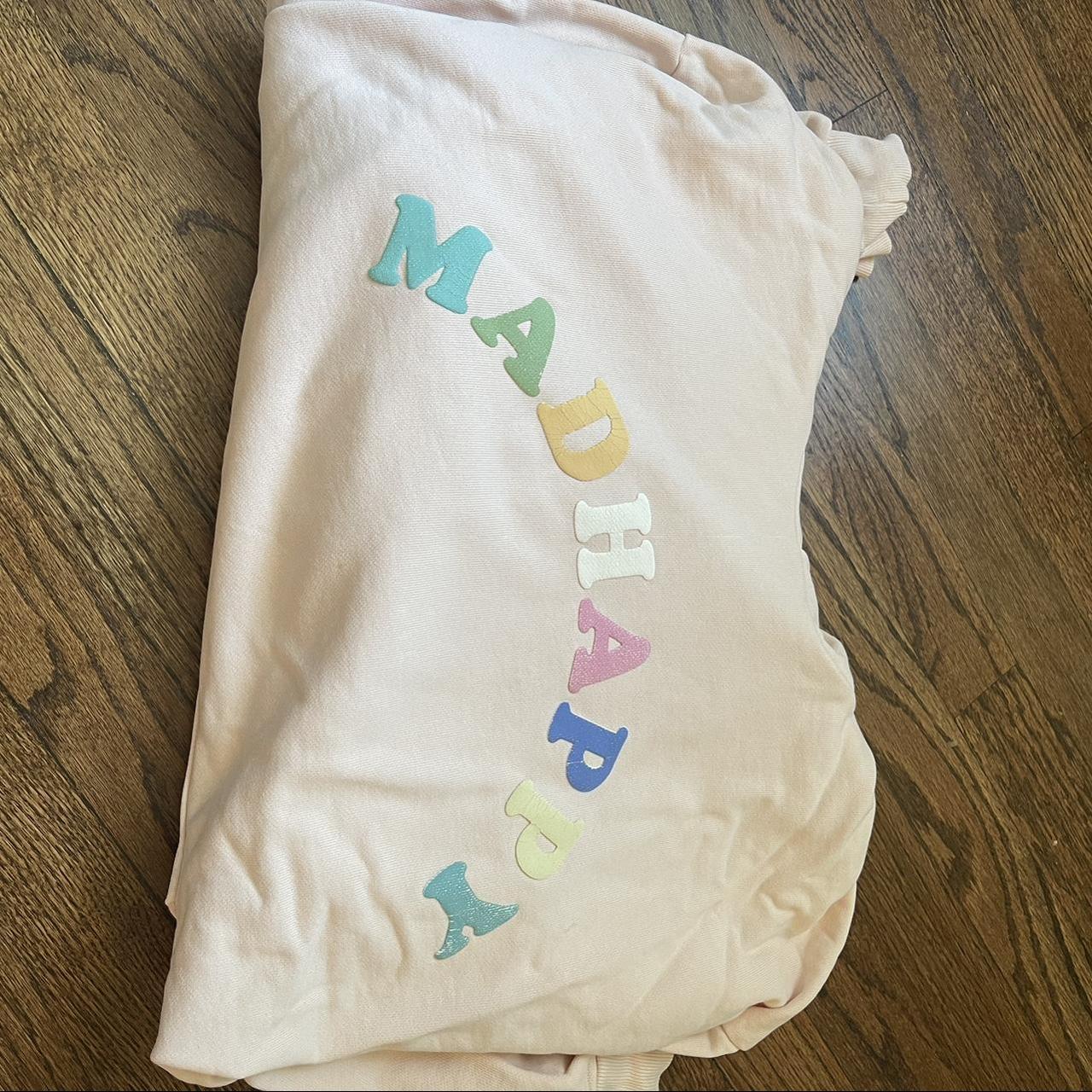 Madhappy Pastels French Terry Hoodie—cantaloupe,   Depop