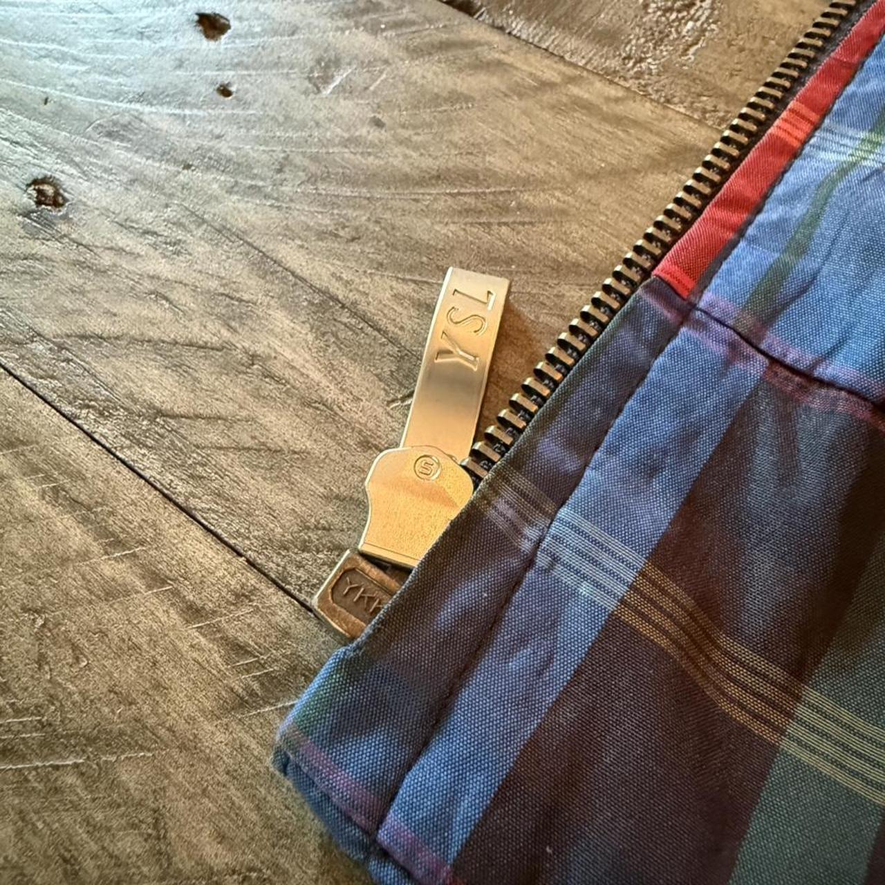 Yves Saint Laurent Men's Jacket - Multi/Blue - S … - image 7