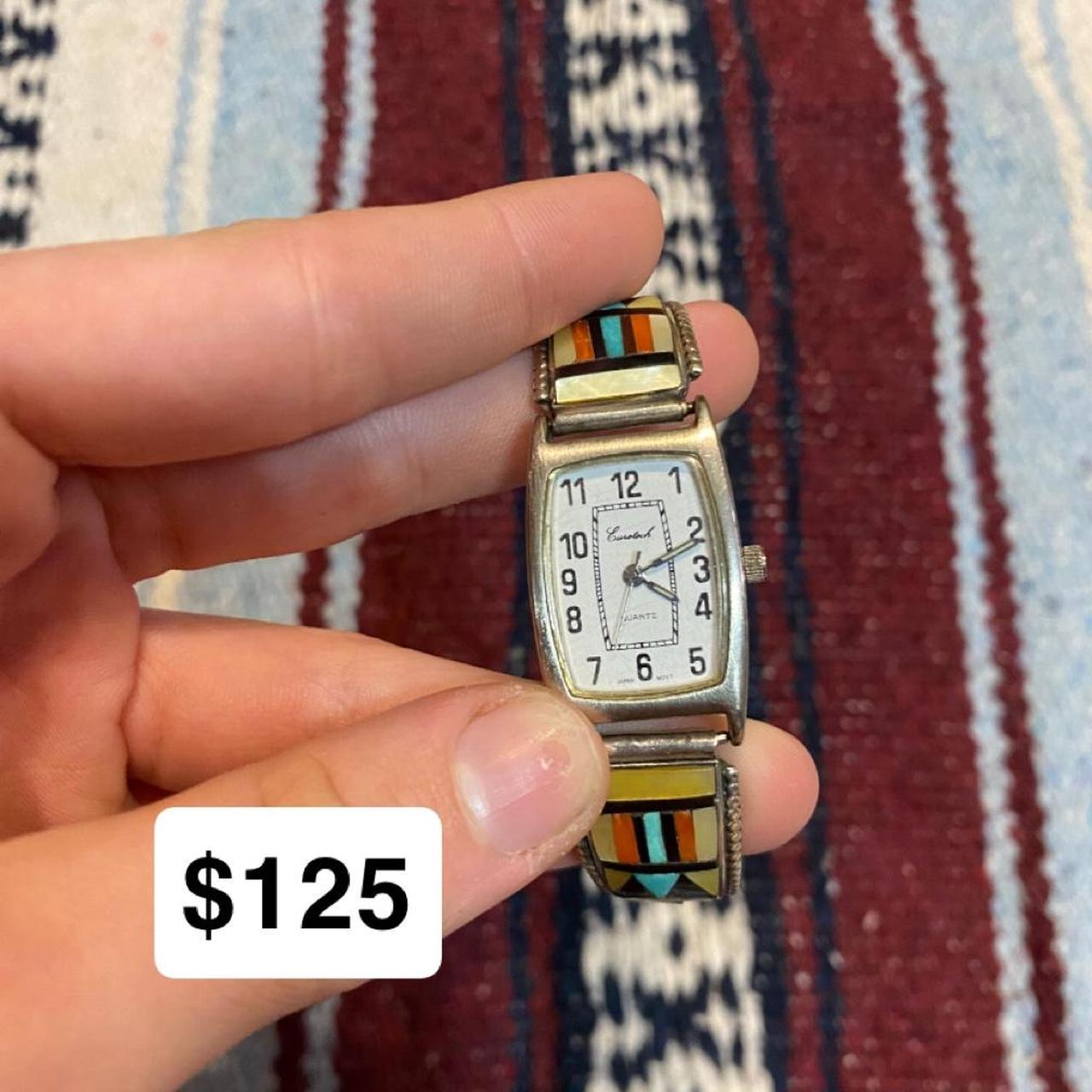 Native Women's Watch - Multi/Silver – Native Amer… - image 1