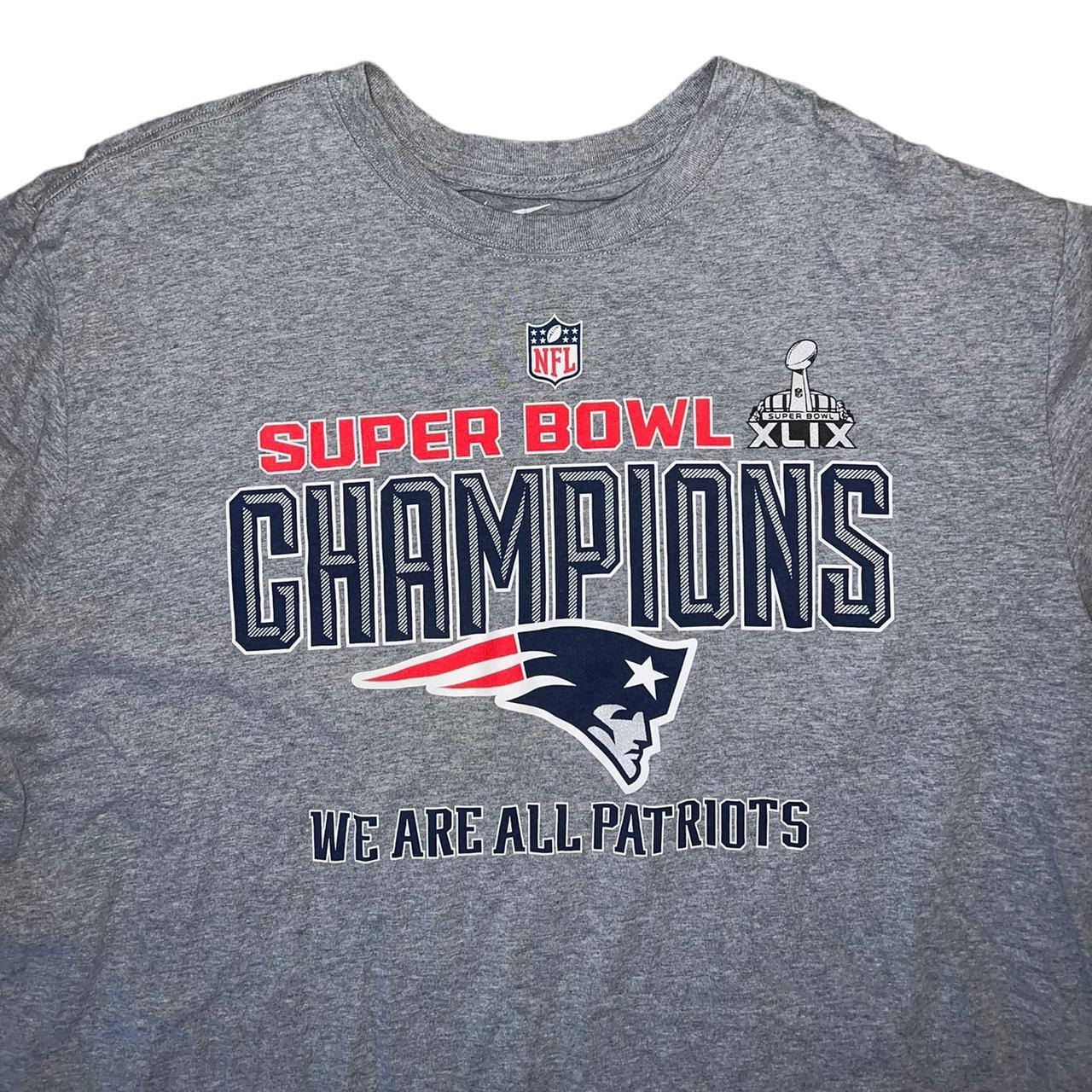 Nike Super Bowl XLIX shirt New England Patriots vs - Depop